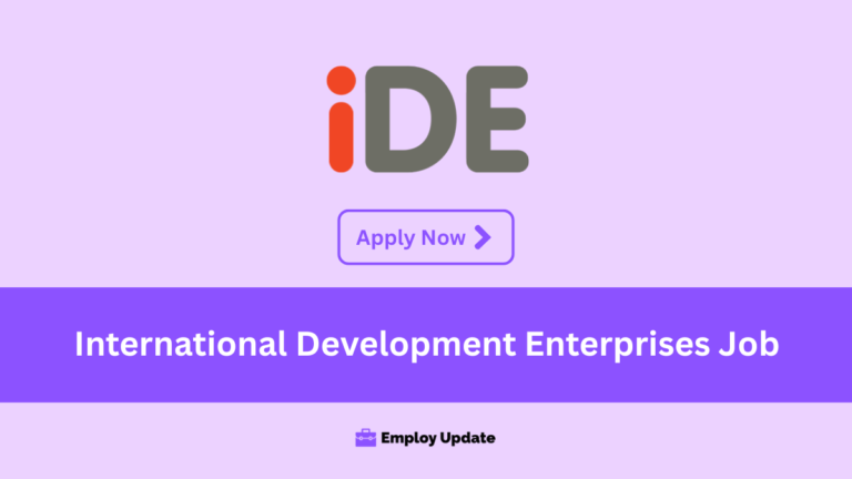 international development enterprises job circular