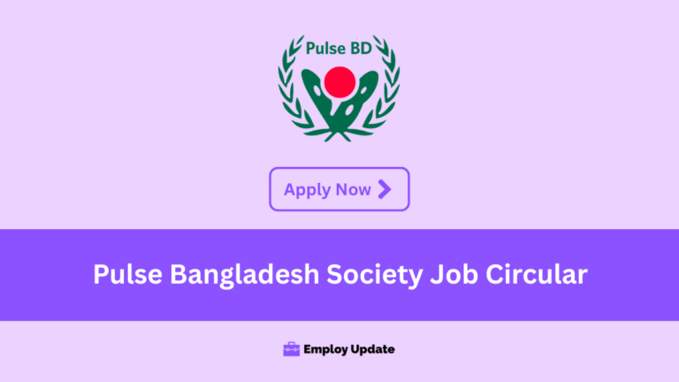 pulse bangladesh society job circular