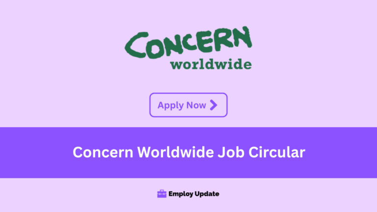 concern worldwide job circular