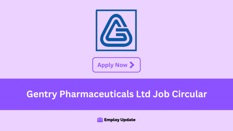 gentry pharmaceuticals ltd job circular