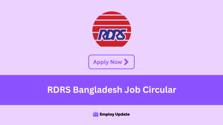 rdrs bangladesh job circular