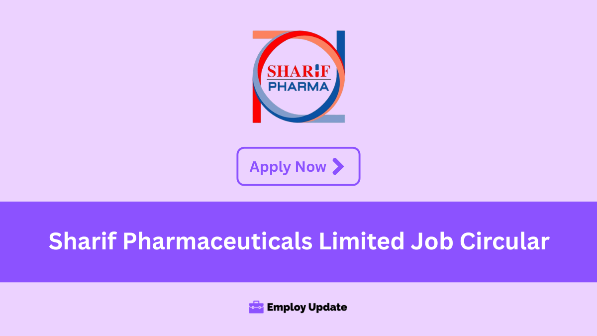 sharif pharmaceuticals limited job circular